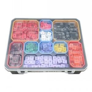 Cube Parts Organiser Case 09 Removable Compartments